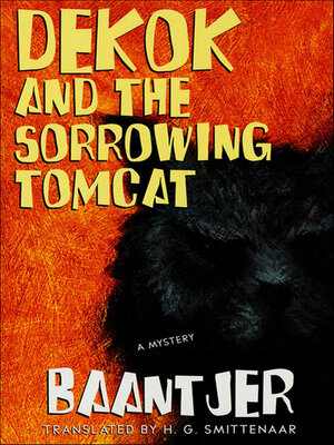 cover image of DeKok and the Sorrowing Tomcat